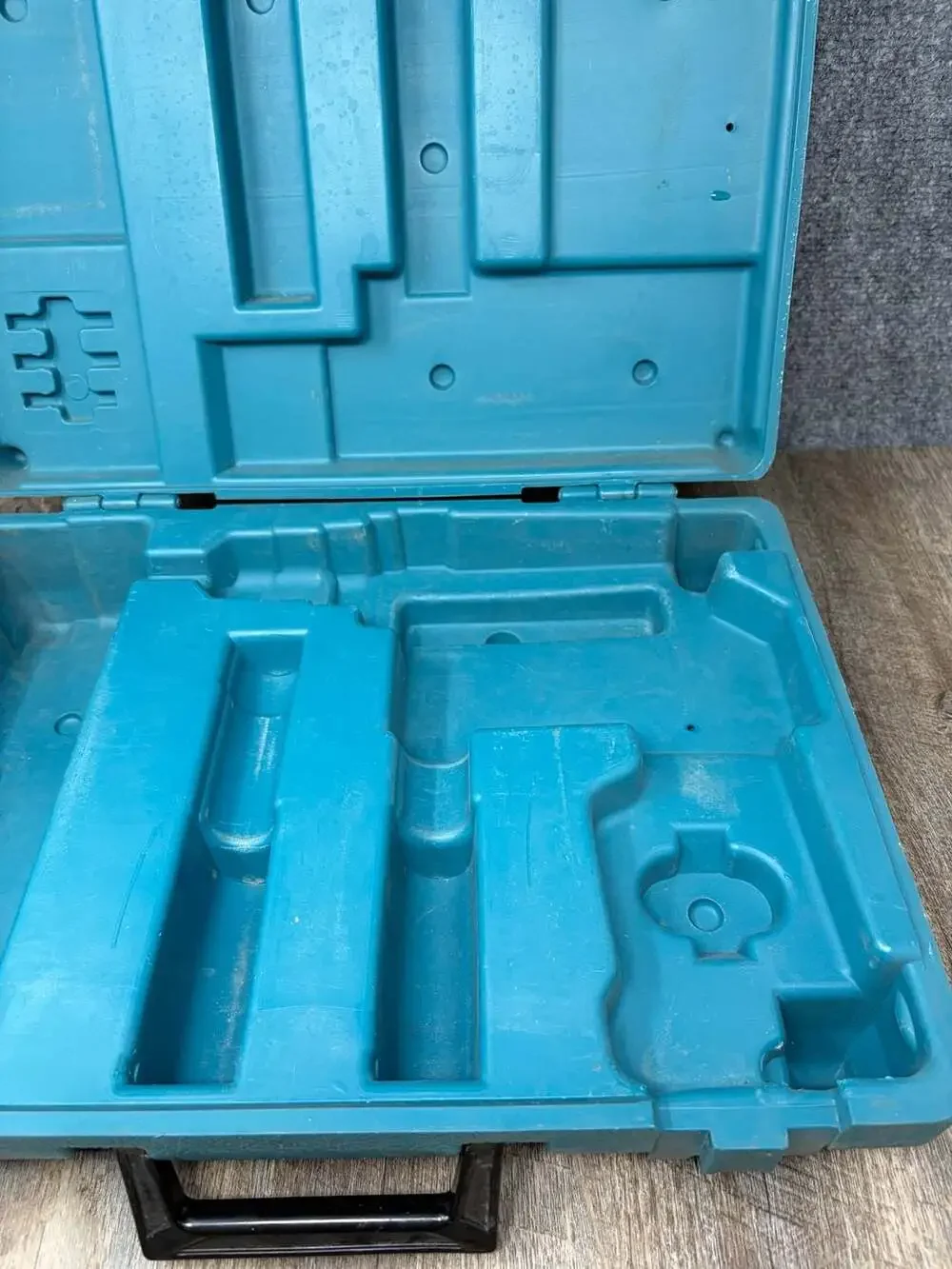 Makita Blue Hard Plastic drill  Tool Box Carrying Case Storage Box (Empty)